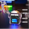 NEW Creative Intelligent Voice-controlled Lighter Transparent Waterproof Visible Case High-end Level Gift Cigarette Accessories