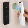 1Pair Adhesive Magnetic Remote Control Holder Silicone Wall Mount for TV and Device Organization