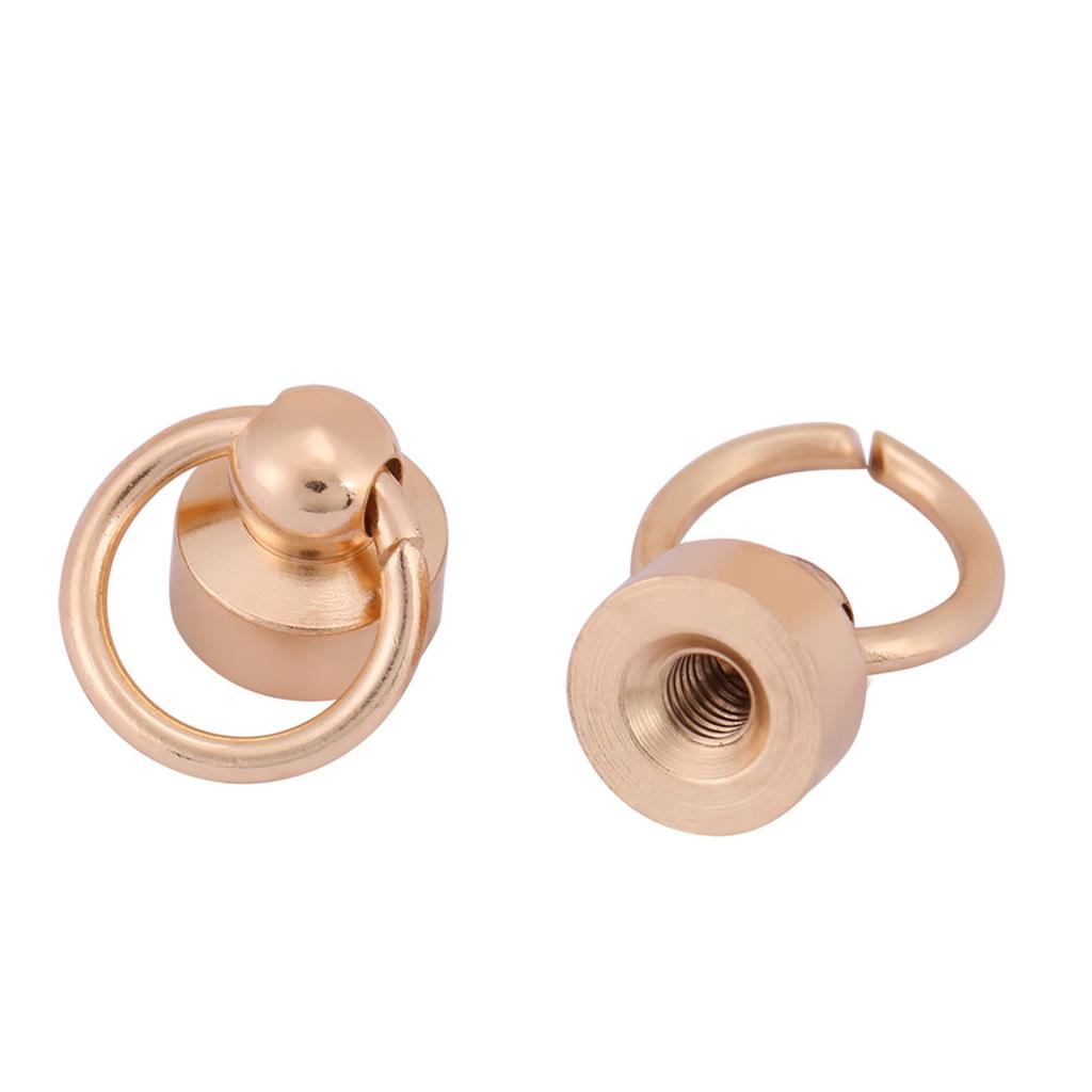 20pcs Rivets Fasteners DIY Leather Craft Purse Phone Case Chain Bag   Screws 8mm Four Colors