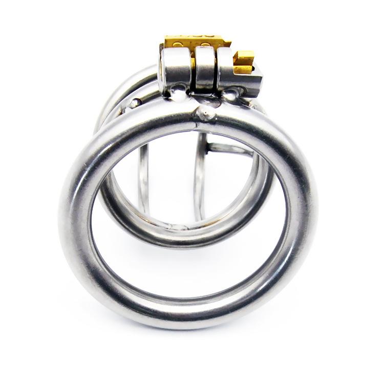Super Small Stainless Steel 3 Size Bird Cock Cage Lock Adult Game Metal Male Chastity Belt Device Penis Ring Sex Toys For