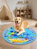 Cat Water Mat with Air Pump Summer Cooling Pad Cat Water Sensor Play Mat for Indoor Cats Kitten