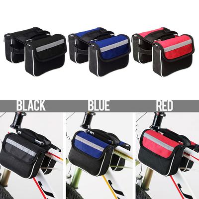 MTB Bag Pack Bicycle Accessories Bicycle Bag Front Tube Rainproof Bike Pouch MTB Bike Top Tube Shell Cycling Pouch