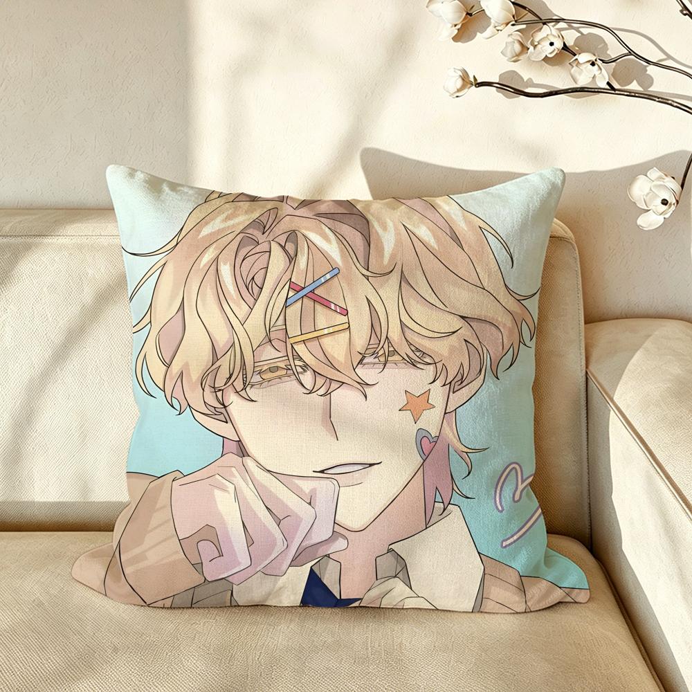 Anime AAlien SStage Luka Cushion Cover Pillow Case Antidustmite Pillowcase Silky Short Plush Sofa Cushion Cover hot