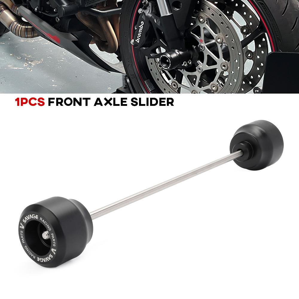 Frame Slider Crash Pad For Street Triple 765 R S RS 2017-2026 765RS Motorcycle Protector Rear Front Wheel Axle Fork Crash Slider