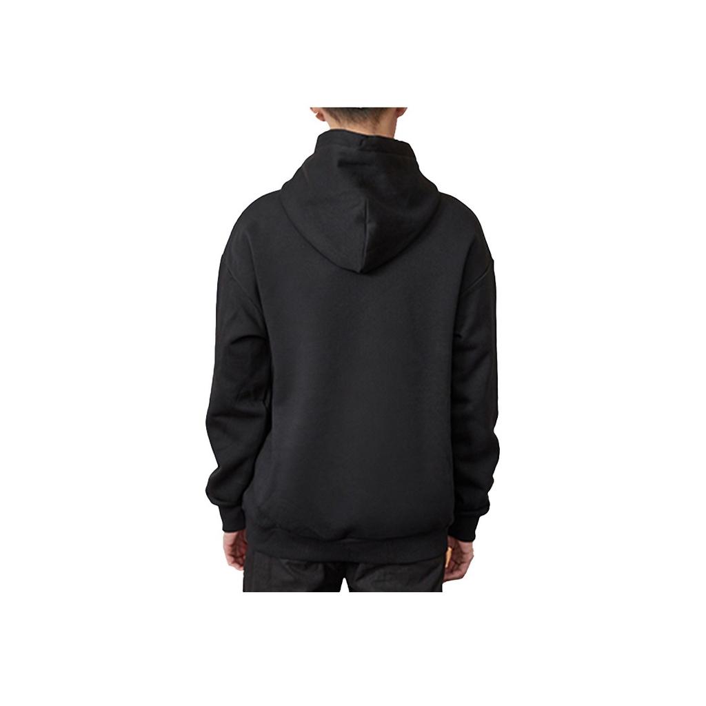 Li-Ning Sports Fashion Series Loose Pullover Hoodie Unisex Hoodie Black AWDQB38-1