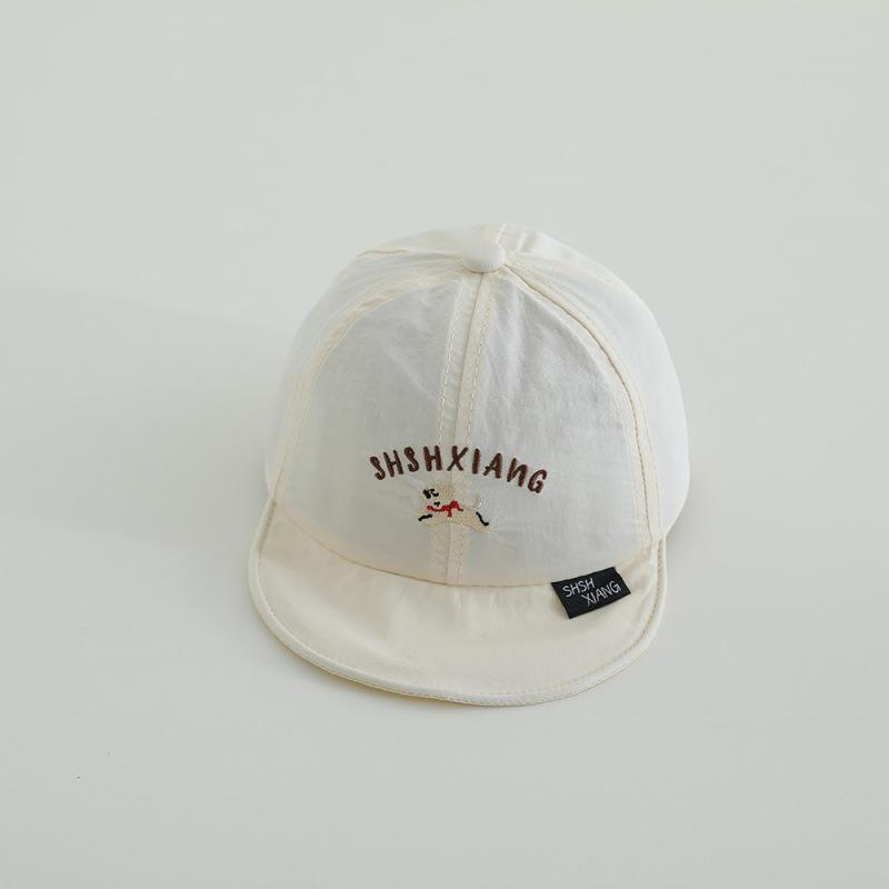 

First encounter Baby hat, summer thin style, baby cap for boys and girls, sun hat, quick-drying, small soft brim cap 48cm Adjustable Suitable