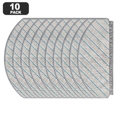 Wiederverwendbare waschbare Wischmopp-Tuch-Ersatz für Bosch Für makellos + BCRD1W / BCRD2W Mikrofaser-Reinigungspads 4er-Pack 10er-Pack