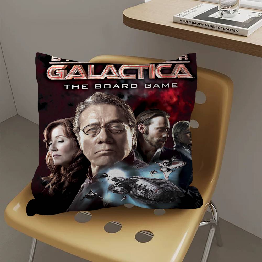 Battlestar Galactica Movie Cushion Cover Inches Farmhouse Decor Home Throw Pillow Covers for Couch Decorations