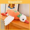 Radish Duck Plush Toy Animal Stuffed Doll Cartoon Decoration Kids Gift Cute