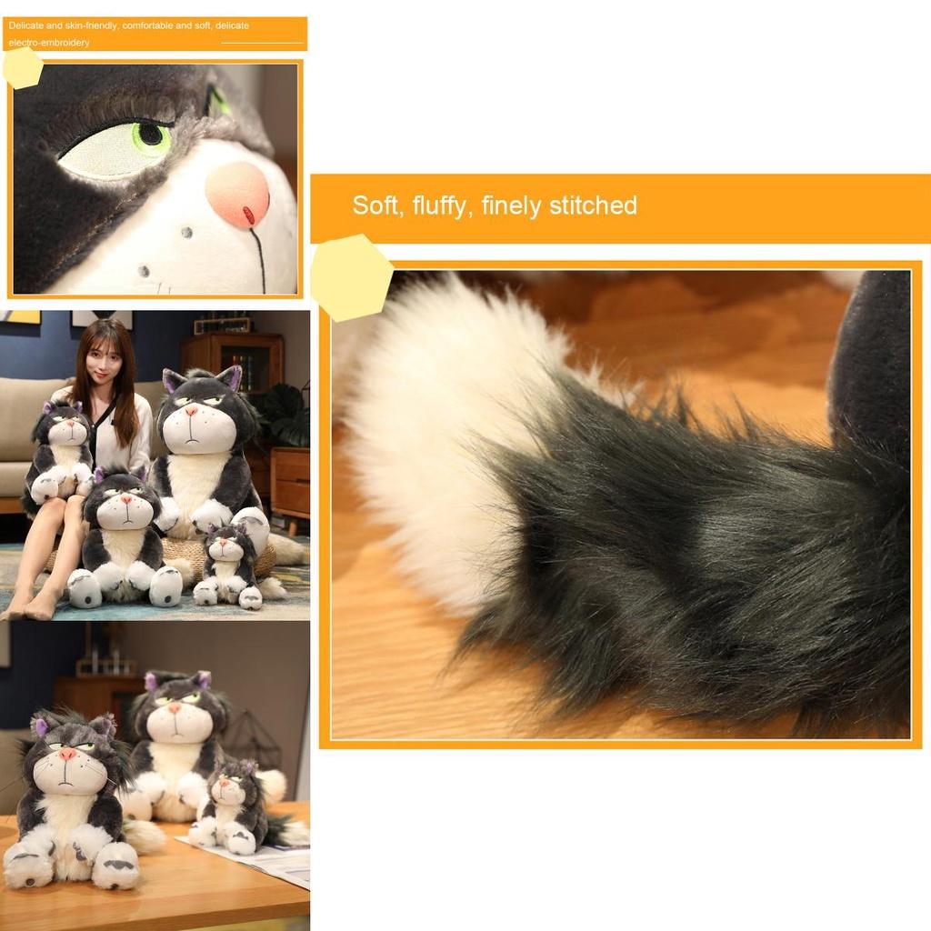 Adorable Disney Bad Cat Soft Plush Toy For Kids And Collectors