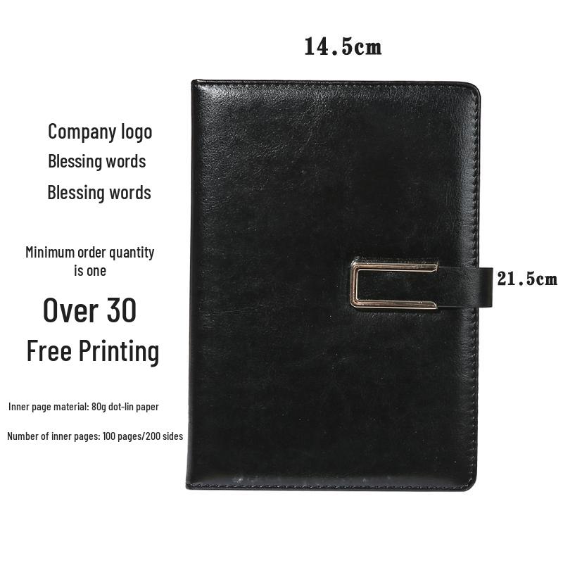 A5 Custom Notebook & Diary Gift Set with Logo Printing and Engraving