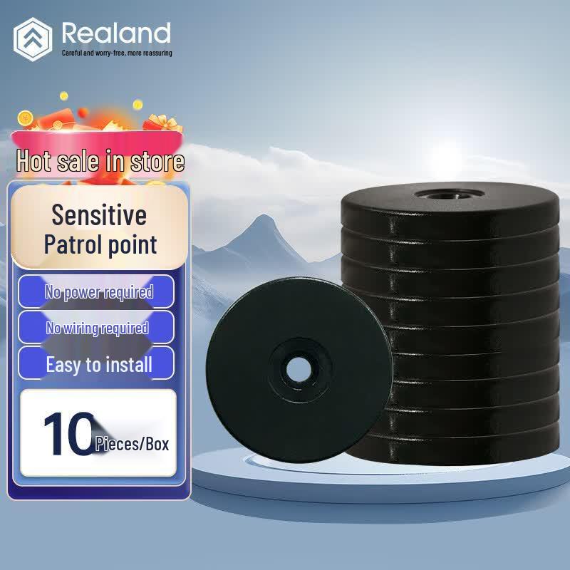 Realand Black ID Patrol Points - 10 Pack CN plug (adapter included)