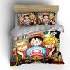 One Piece Anime Bedding Set Bedding Set (1 Duvet Cover, 2 Pillowcases, Duvet Not Included)