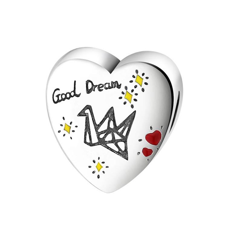 New Heart-Shaped Multiple Series Charm Bead Applicable To Original Plating Copper Jewelry & Diy Making Fine Unique Jewelry Gift