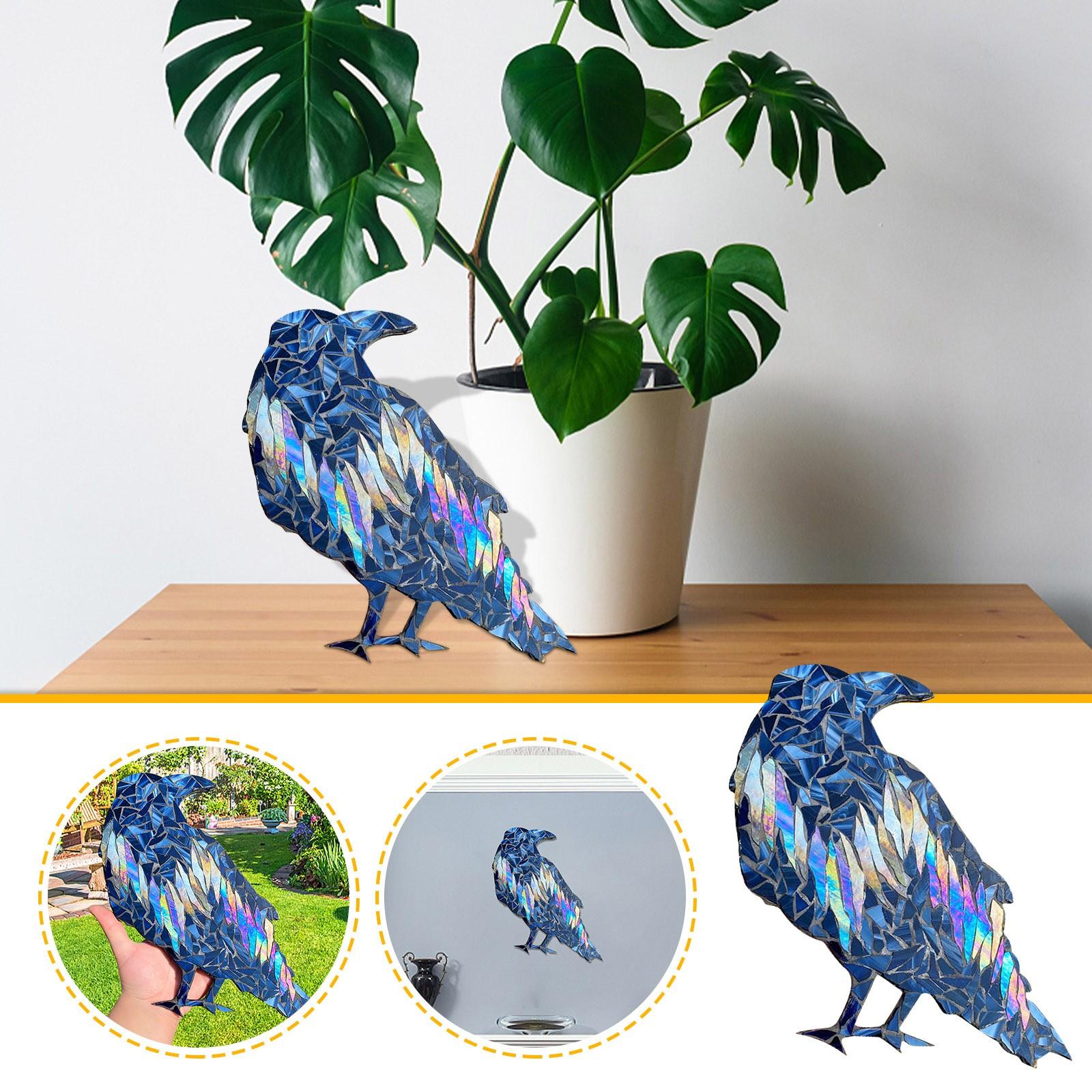 

Украшение окна Таинственная ворона Украшение дома Ремесленные украшения