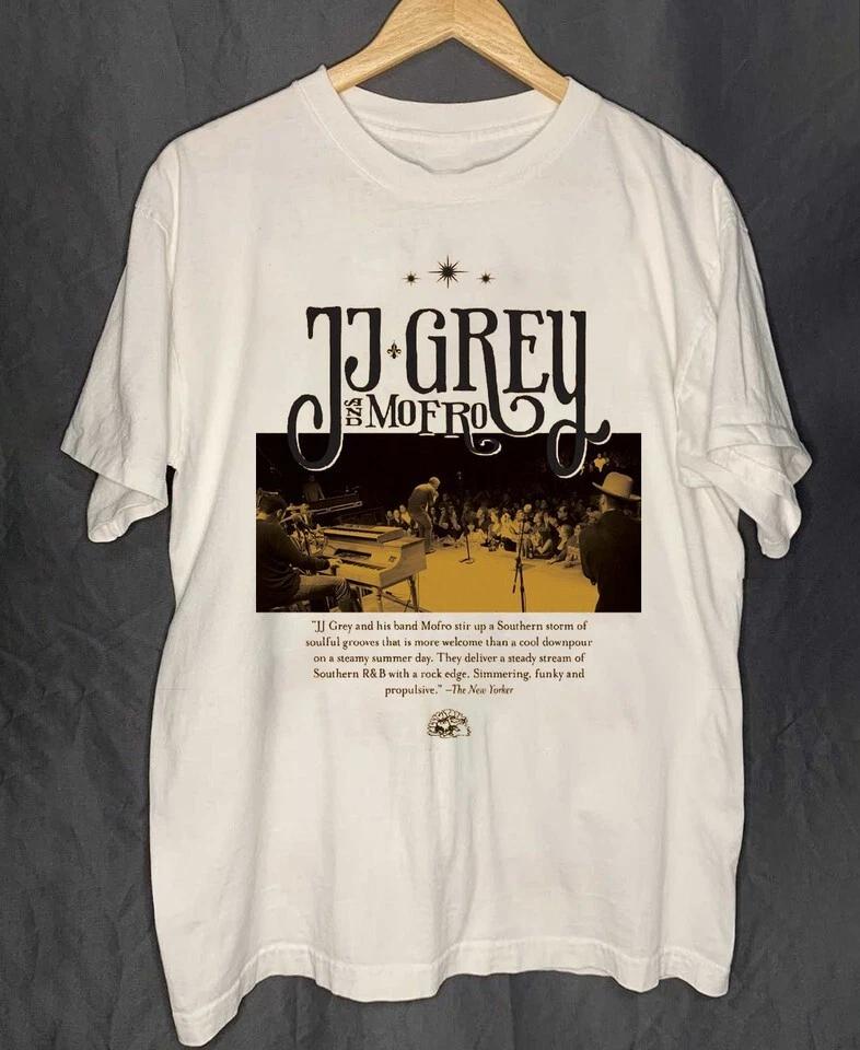 

JJ Grey & Mofro Soulful Southern Blues Rock Short Tee Unisex Cotton Shirt UU419 M