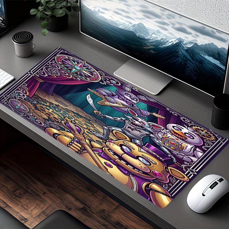 Ποντικοουαλί Five Nights at Freddy's, για Πληκτρολόγιο Pad Laptop PC Mat για Γραφείο Οικιακή Χρήση, Διακόσμηση Γραφείου, Τέλειο Δώρο Γενεθλίων για Παίκτες