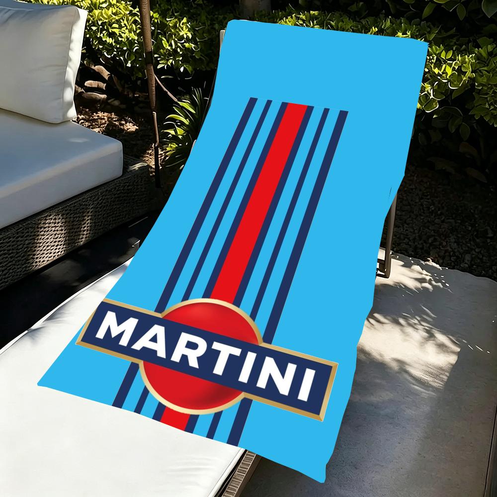 Asciugamano Popolare con Logo da Corsa, Microfibra, Asciugamano da Spiaggia, Asciugatura Rapida, Senza Sabbia, Fibra Ultra-Fine, Super Morbido.