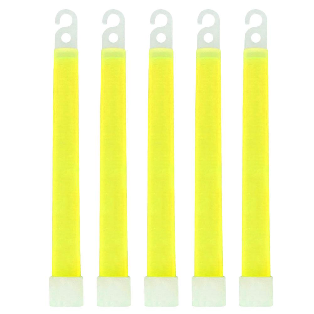 1/5pcs Fluorescence Light Glow Sticks with Hook for Hiking Camping Outdoor Light Stick Outdoor Emergency Lighting