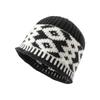 Retro Diamond Knitted Hat for Women Versatile Autumn and Winter Warm Ear Protection Cold Hat Knitted Wool Hat Bucket Fisherman Hat