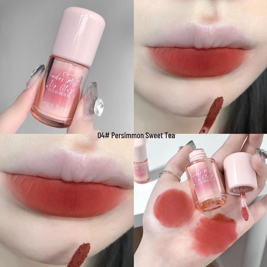 Pick Essence Velvet Matte Lip Glaze: Lightweight, Long-lasting, Non-stick, Whitening