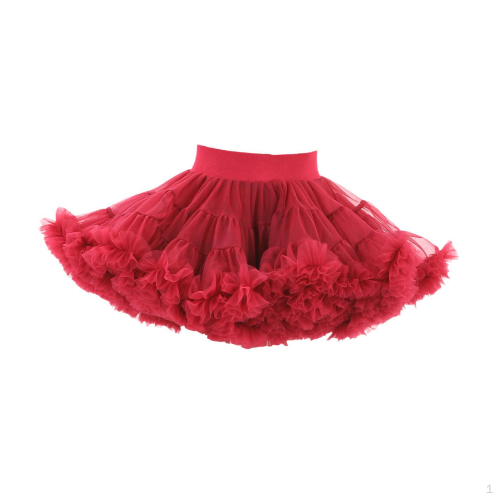 

Skirt for Girls - Layered Tulle Dance Costume M