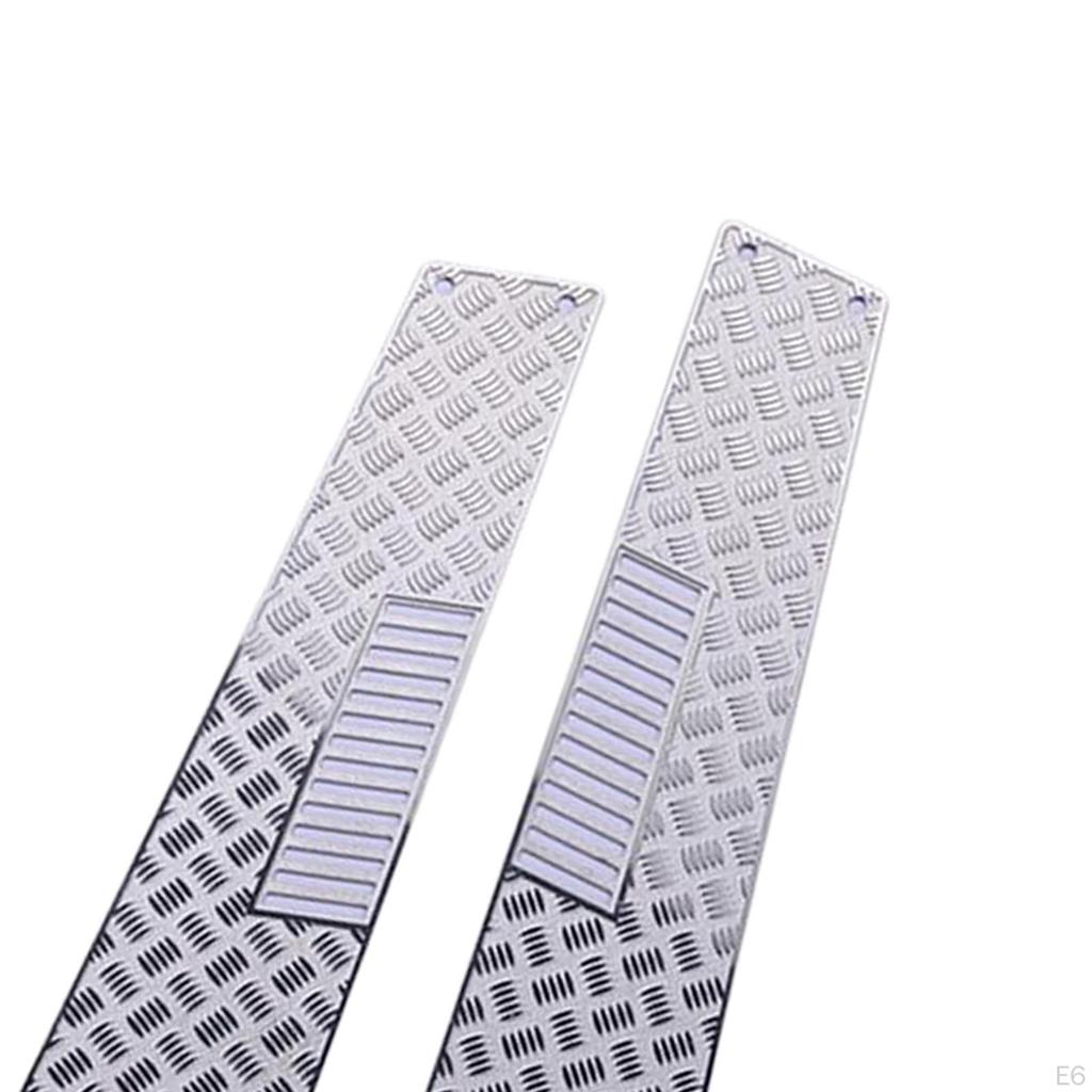1/12 Crawler Car Metal Decoration Plate Steel Cable Pedal Roof Light 86 MN86S Upgrades Parts