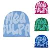 Colorful Mea Culpa Beanies Knit Cap Keep Cozy And Fashion-forward