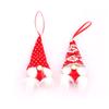Christmas Small Fabric Pendant Faceless Man Dwarf Santa Claus Pendant Small Gift