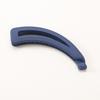 Big Hairpin Fine Workmanship Charming Compact Solid Color Banana Vertical Hair Barrette for Party