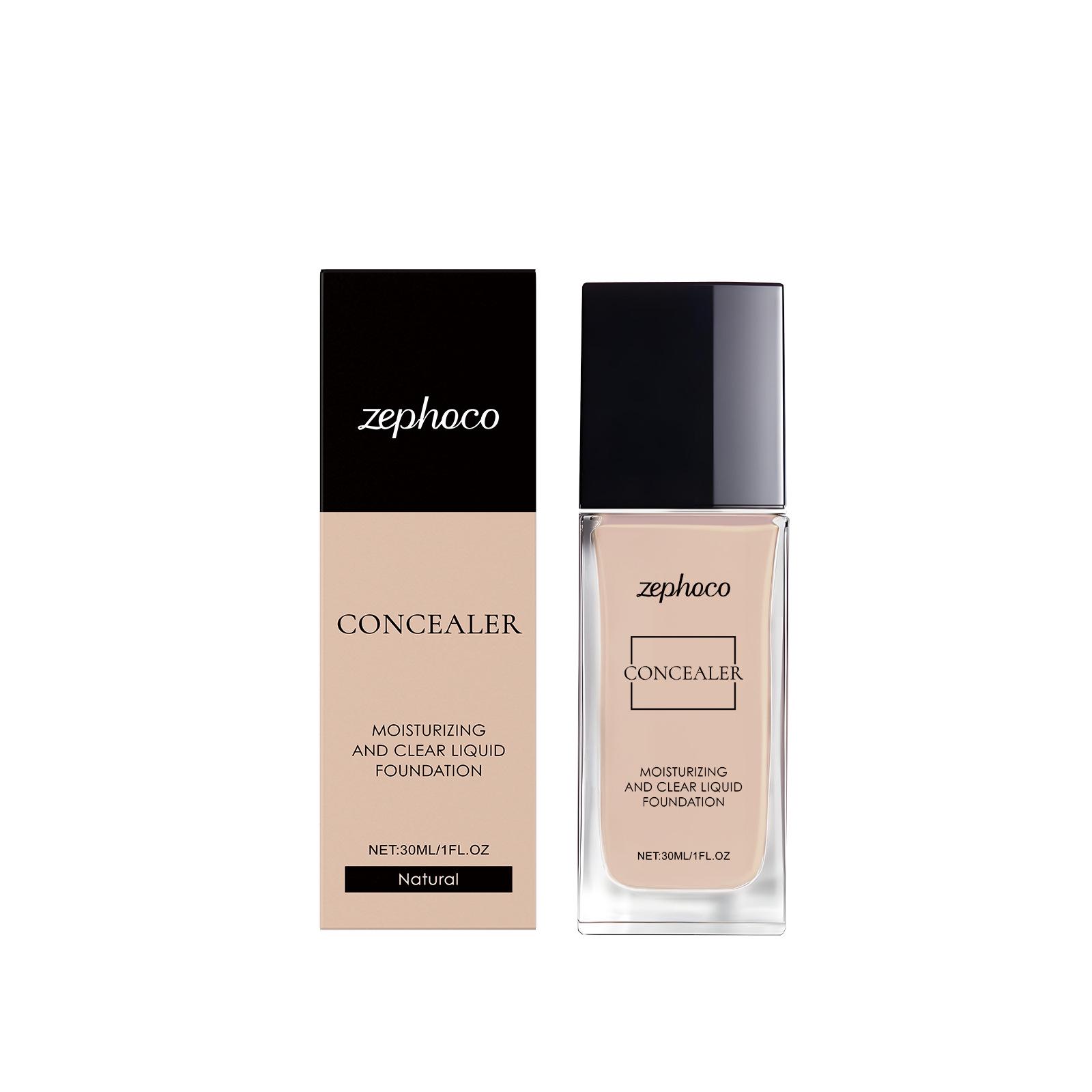 Zephoco Natural Soft Matte Hydrating Concealer Foundation Liquid