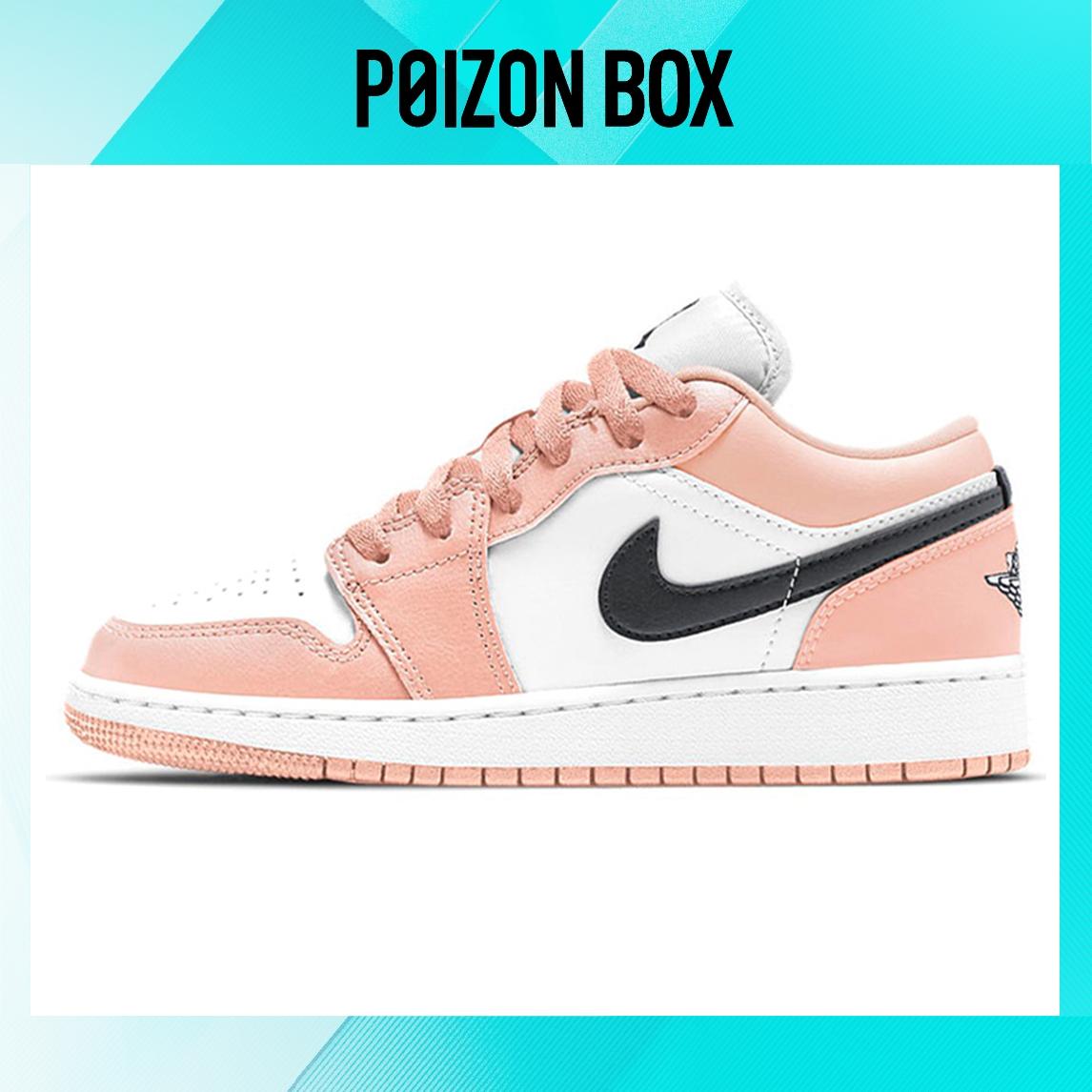 

кроссовки Jordan 1 Low Light Arctic Orange Pink (GS) 553560-800