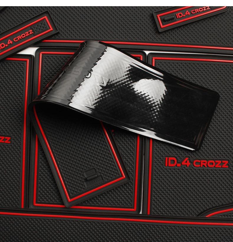 Volkswagen ID.4CROZZ Podkładka do schowka w drzwiach i uchwytu na kubek do przechowywania i dekoracji