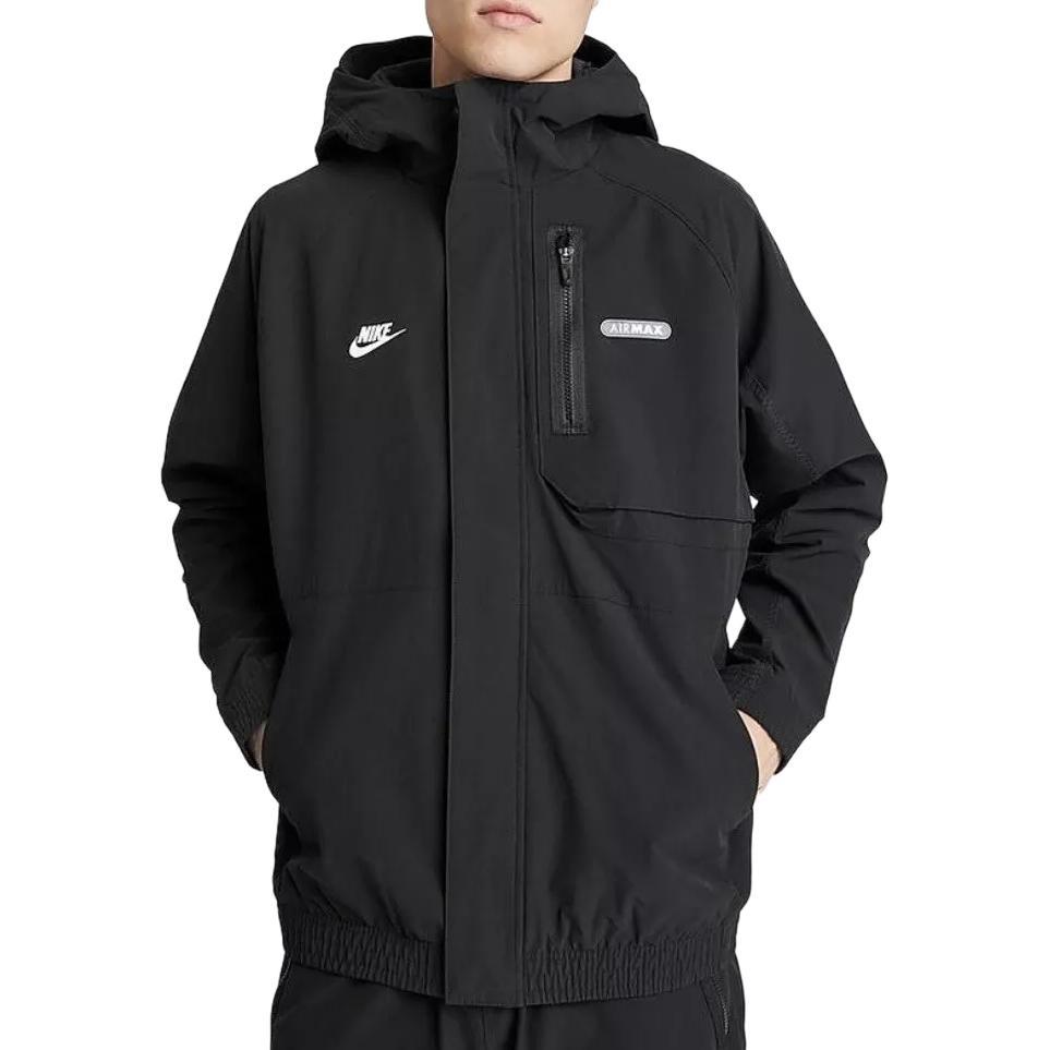 Nike Jackets Men's Black Hooded Moderate Other FN0243-010