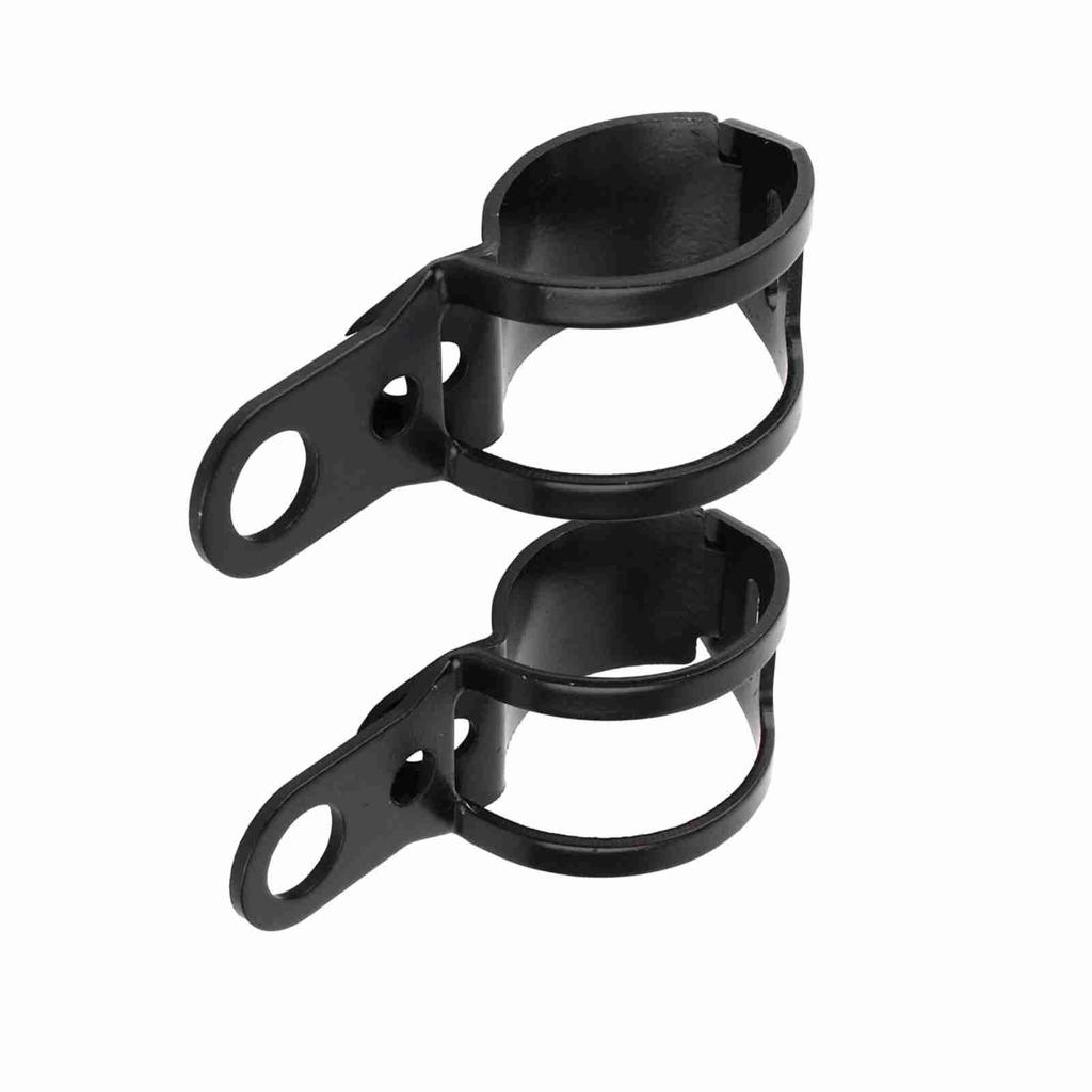 Motorbike Turn Signal Mount Bracket 30 43mm Fork Relocation Clamps Black HNH