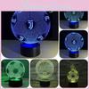 Led Night 3d Light Football Desk Lamp Illuminating Lights 7 Color Gift Remote