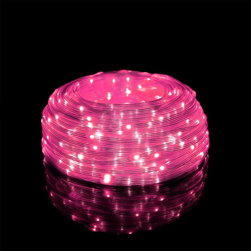 Weihnachtsdekorationen für Zuhause LED Lichterkette 20/50/100M EU/US Stecker Neujahr 2025 Straßengirlande am Haus