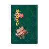 Louis Vuitton X Nigo Collaboration Embossed Logo Four Card Slot Monogram Coated Canvas Passport Holder Unisex Passport Holder Green M26293