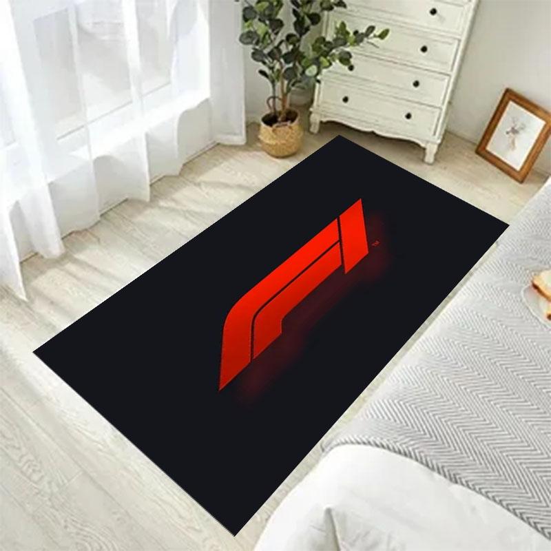 Alfombrilla de pie F1 Alfombra lavable antideslizante para el hogar Sala de estar Dormitorio Alfombra de baño Alfombrilla de suelo Cocina Felpudo