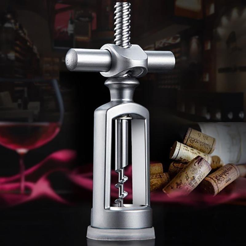Zinc Alloy Vintage Wine Bottle Opener Europe Red Leverage Design Opening Can Cork Puller Remover Champagne Bar Tools