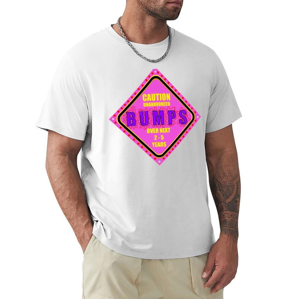 BUMPS AHEAD TShirt Street Art Print Tee Shirt