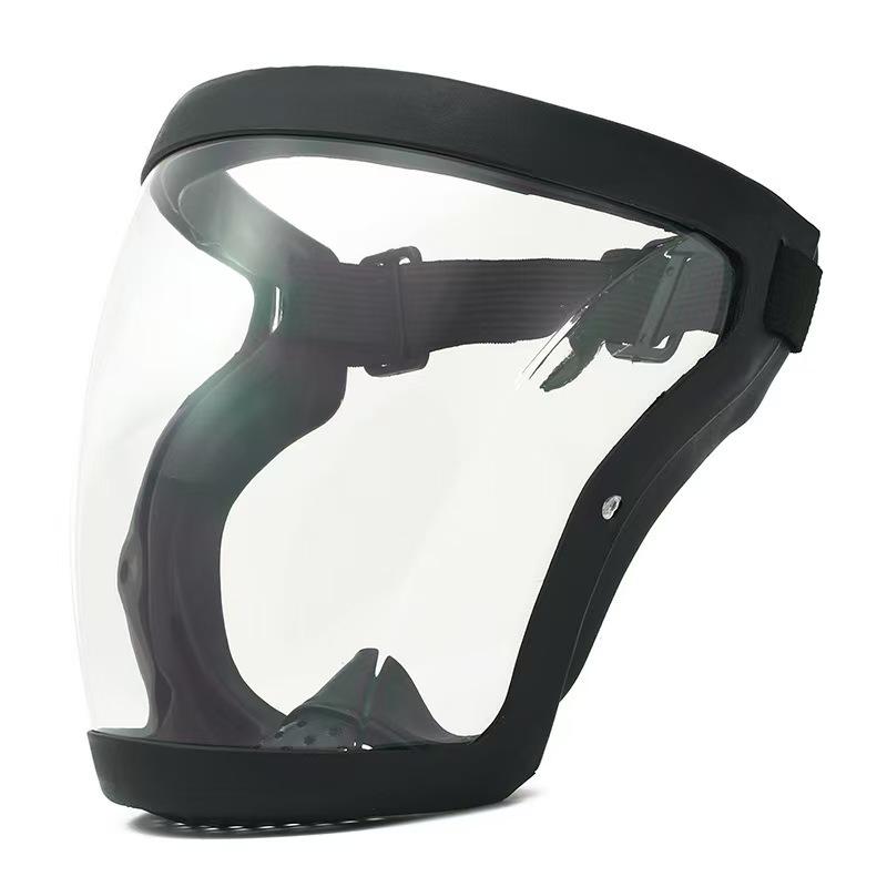 High-Definition Transparent Anti-Droplet Dustproof Protective Face Shield Goggles for Cycling