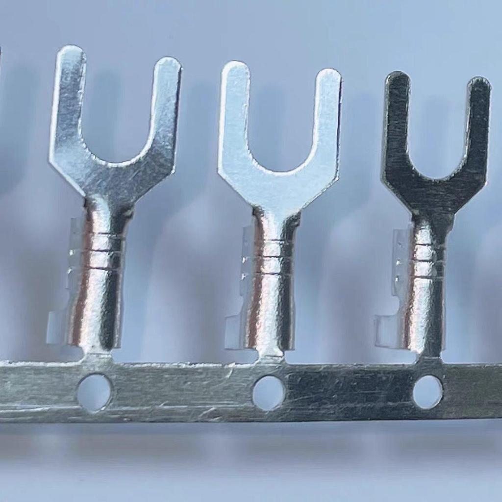 4.2 Fork Terminal Wire U-Shaped Y with 0.4mm Brass Tin-Plated Horizontal Strip, 5K/Roll.