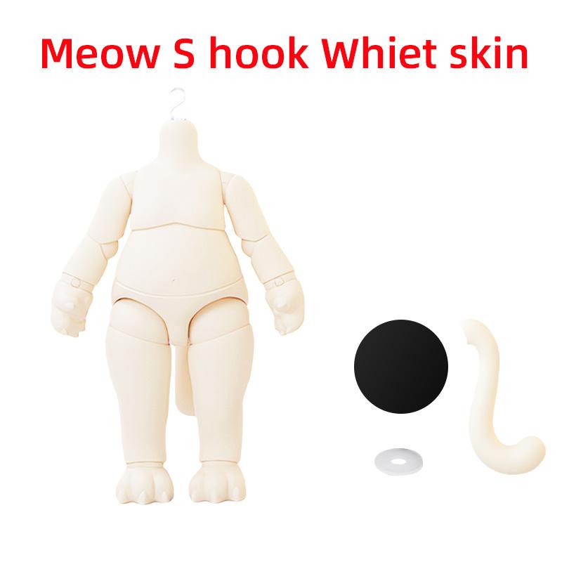 YmY big pear Doll body small 1/6 size S-hook for BJD ob joint Doll Movable body Big Head doll accessories