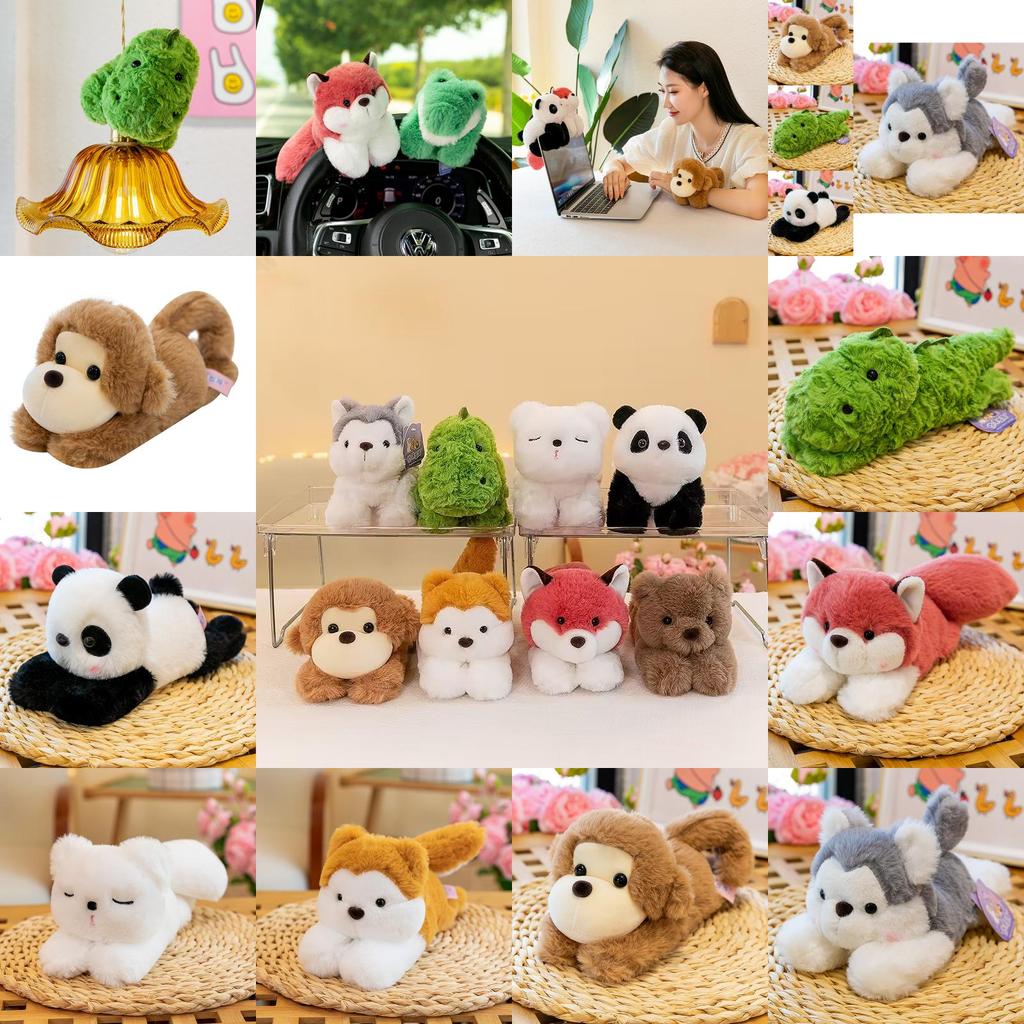 Animal Plush Toy Figure For Car Dcor With Pp Cotton Filling For Kids And Adults Characters Included)