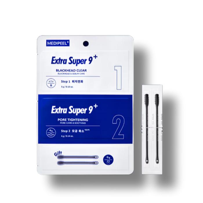 

Medi-Peel Extra Super 9 Plus Blackhead Out Nose Pack 5 Sets / 10 Sets 5sets