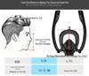 K3 Double Tube Adult Snorkeling and Diving Mask - 2022 New Hot Seller