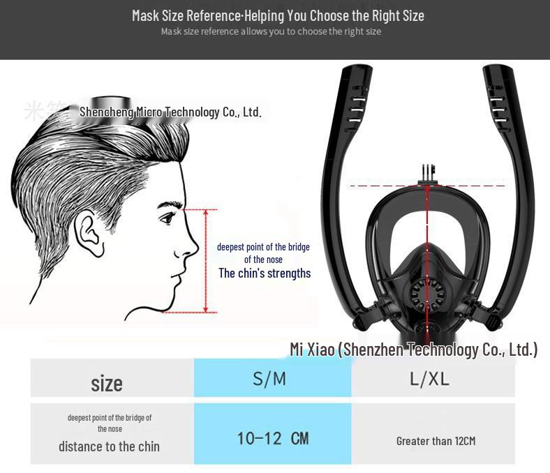 K3 Double Tube Adult Snorkeling and Diving Mask - 2022 New Hot Seller