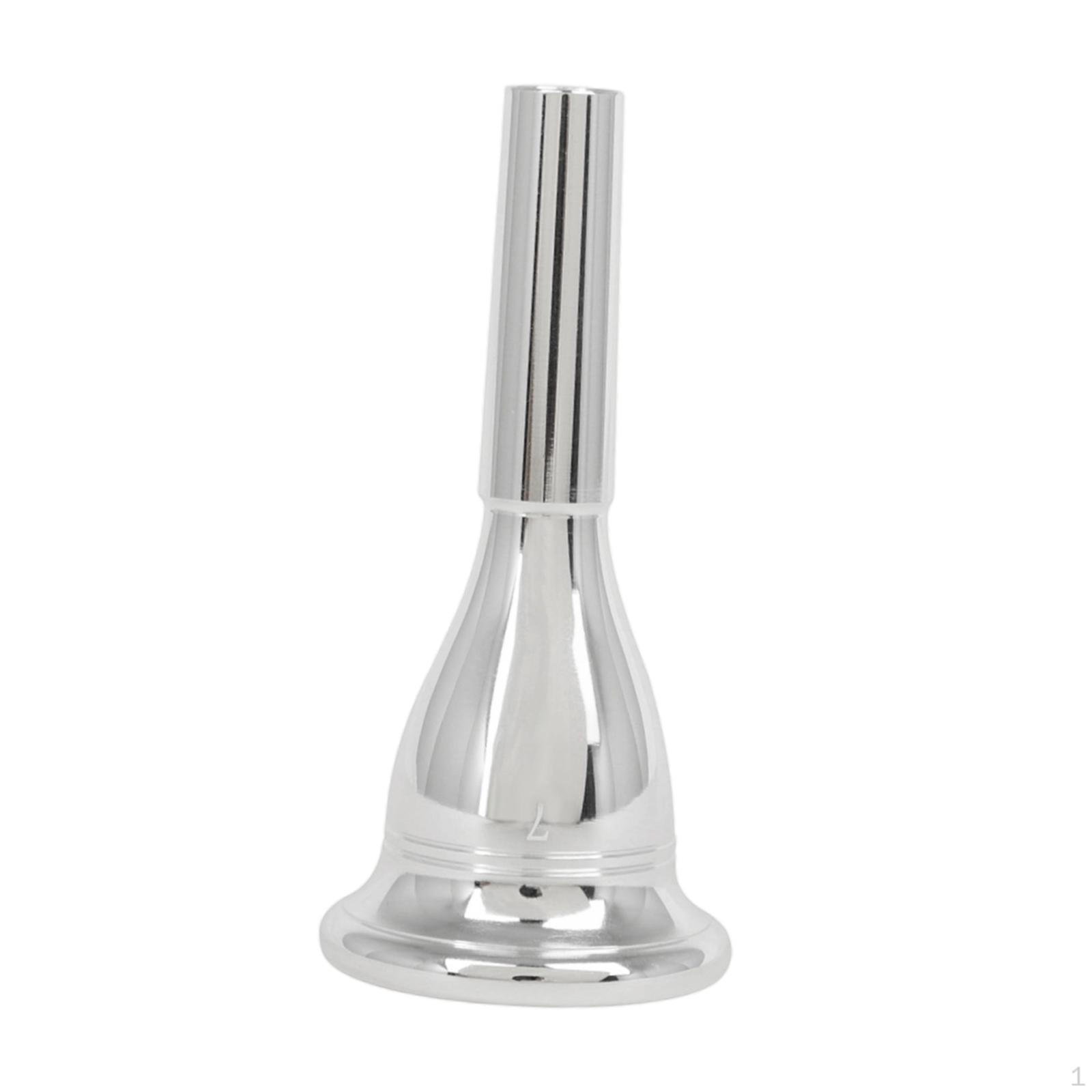 

Tuba Mouthpiece Brass Gift for Music Lovers Sturdy Beginners Enhance Performance