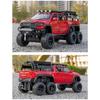 1/32 Dodge RAM 1500 TRX 6X6 Tyrannosaurus Rex Picku Alloy Car Model Sound and Light Children's Toy Collectibles Birthday Gift